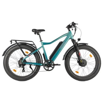 Электровелосипед Eltreco BigCat Dual Next Зелёный-матовый